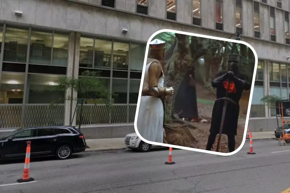 Why Was Someone Dressed Head to Toe as a Knight in Detroit?