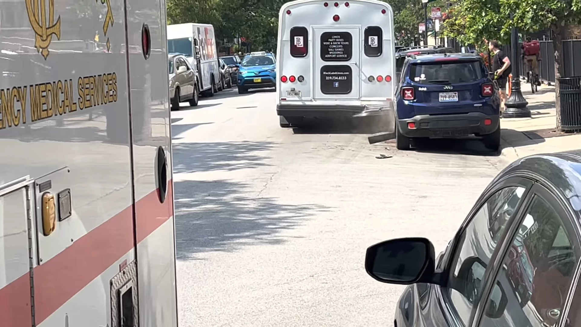 Video of Indiana Man Hitting 17 Cars in Chicago with Party Bus