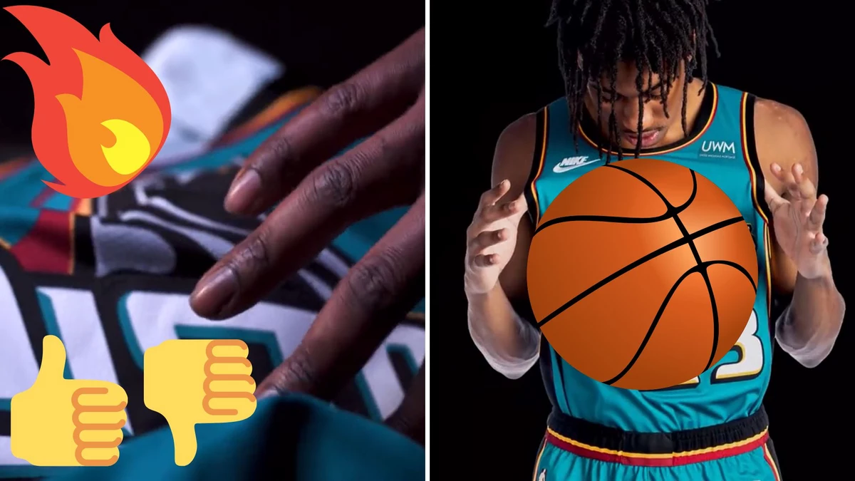 The teal Pistons jersey is divisive? Who knew?': What they're