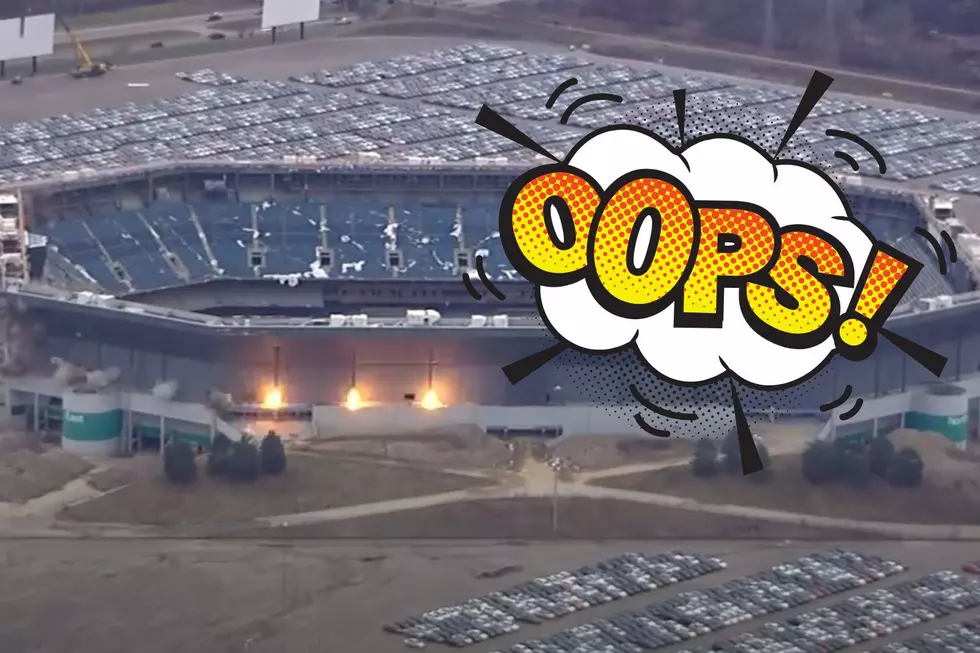 5 Years Ago: Attempts to Implode the Pontiac Silverdome Fail
