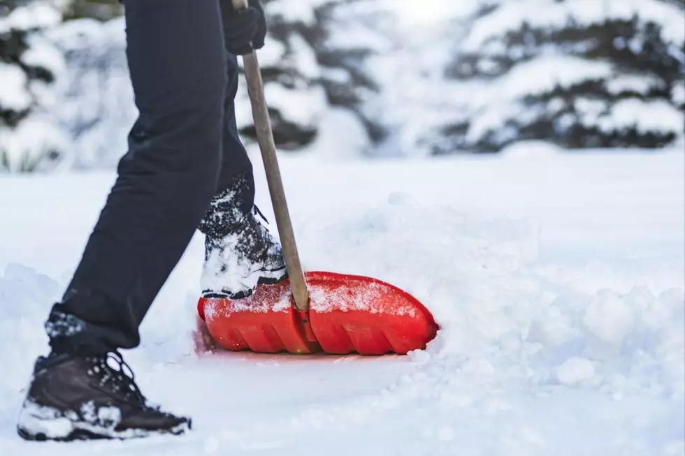 Shoveling Snow in Michigan