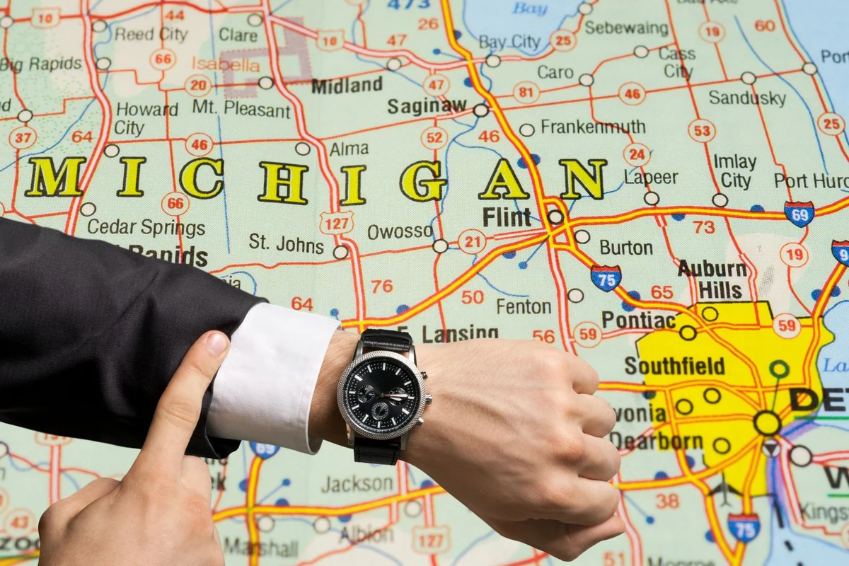 Time Zone Map In Michigan There Are 4 Michigan Counties Located in the Central Time Zone