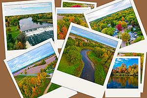 Must See Fall Colors in Niles Michigan From the Sky