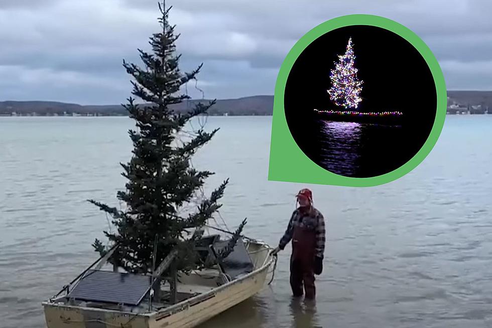 This Floating Christmas Tree Is The Most Pure Michigan Thing You’ll See This Season