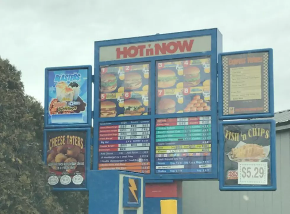 Hot 'n Now Menu