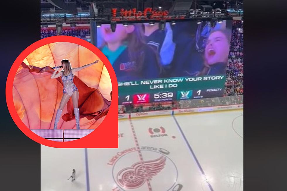 Hockey Fans Treated To Impromptu Taylor Swift Singalong In Detroit