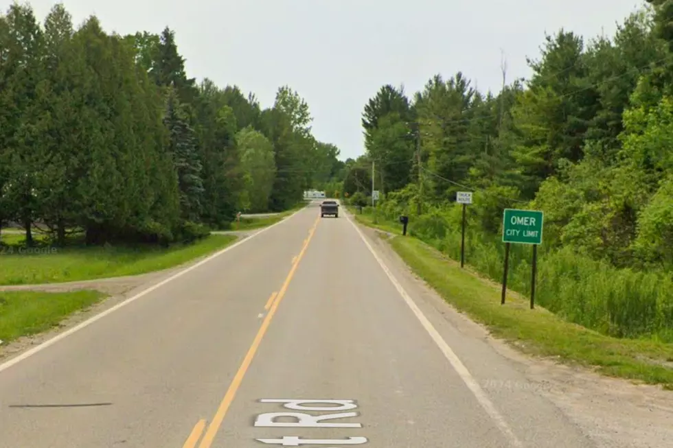 Omer: Smallest Town in Michigan.