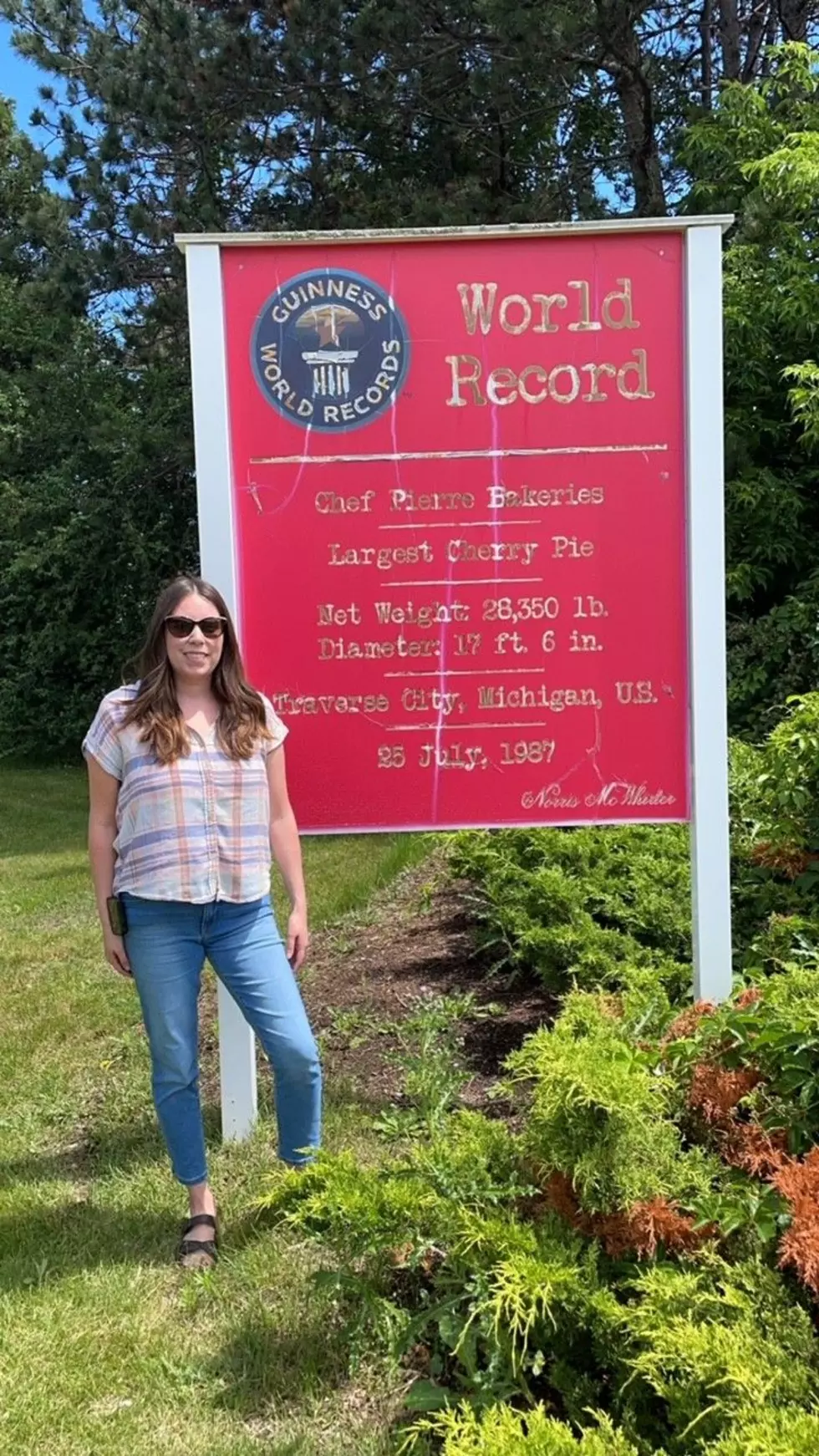 Traverse City Pie tin