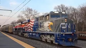 Two Patriotic Locomotives Will Roll Through Michigan This Month