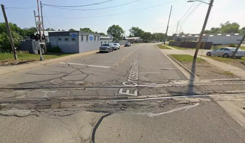 Crosstown Parkway railroad crossing Kalamazoo