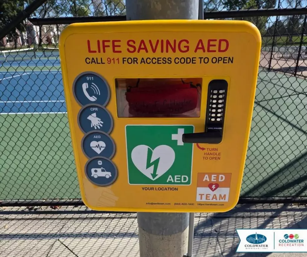 Coldwater Adds Lifesaving AED to Heritage Park