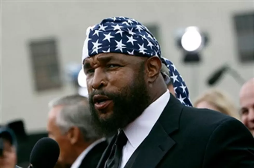 Mr. T  being Inducted into the WWE Hall Of Fame