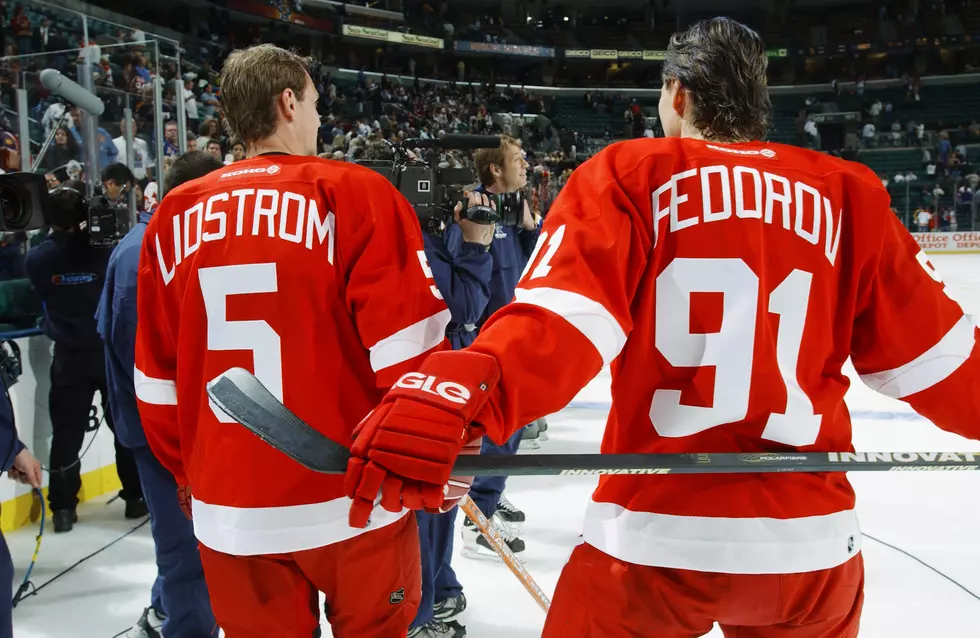 Congratulations to Nicklas Lidstrom and Sergei Fedorov