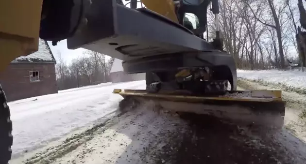 Mesmerizing Video Shows Winter Grading of Southwest Michigan Roads