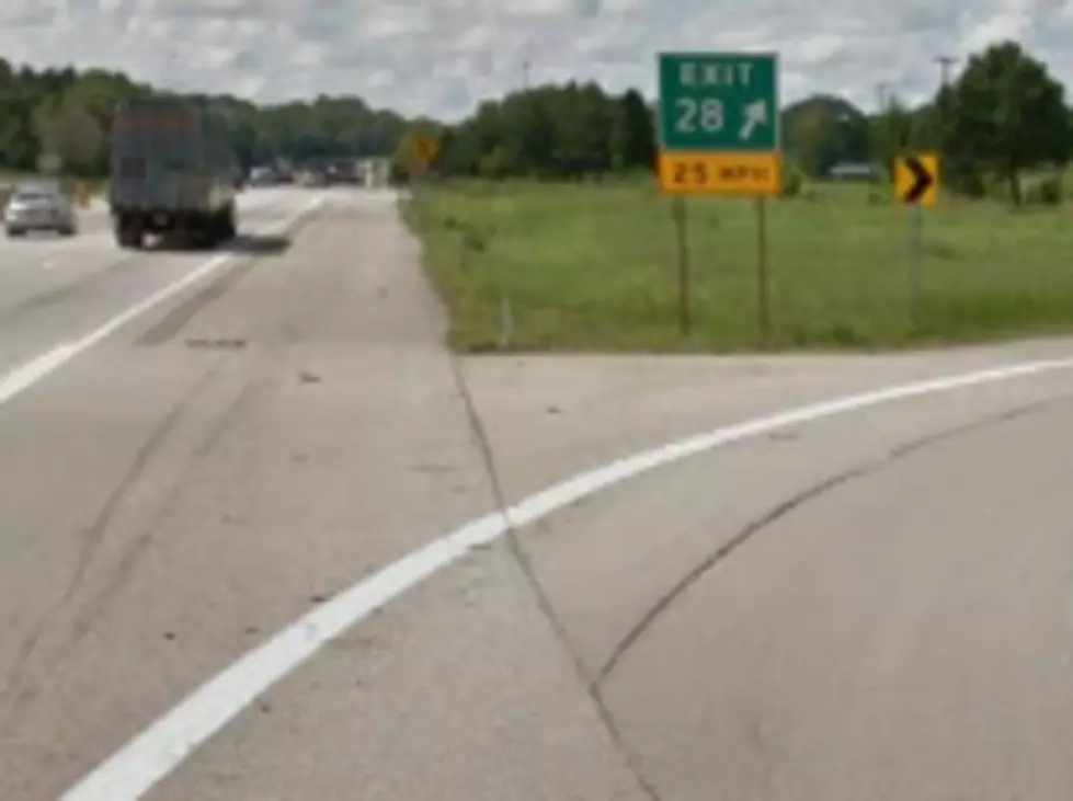 I-94 In Berrien County Reduced To One Lane For Pothole Patching