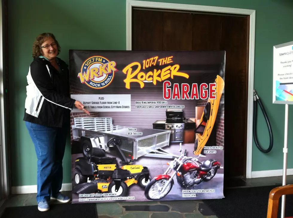 Sue Lovely Wins The Rocker Garage