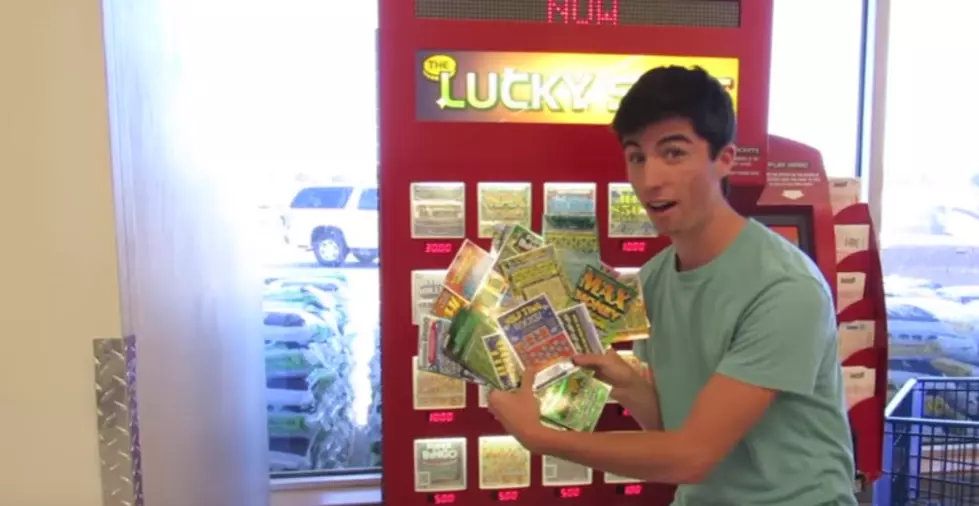 Michigan Man Takes the ‘Lottery Challenge’ By Purchasing Every Scratch-off In the Lottery Machine
