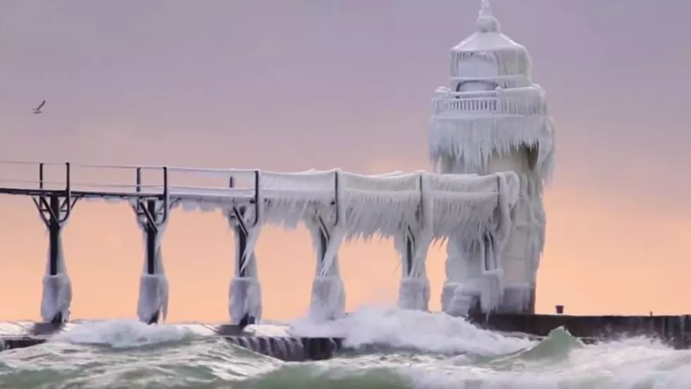 St Joseph’s North Pier Lighthouse Looks Amazing in Winter