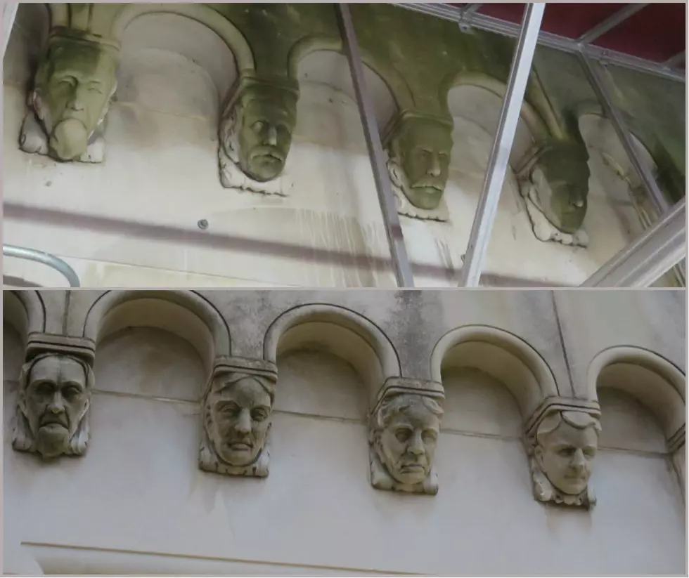 No One Can Identify These 8 Faces Carved Into the Kalamazoo Psychiatric Hospital