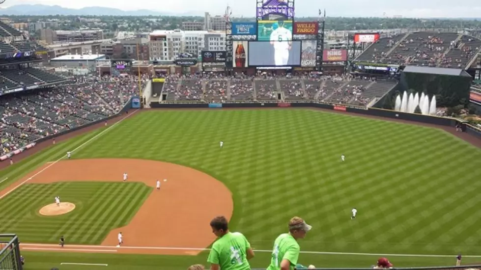 Possible You Pick The Trip Destination: Coors Field In Denver