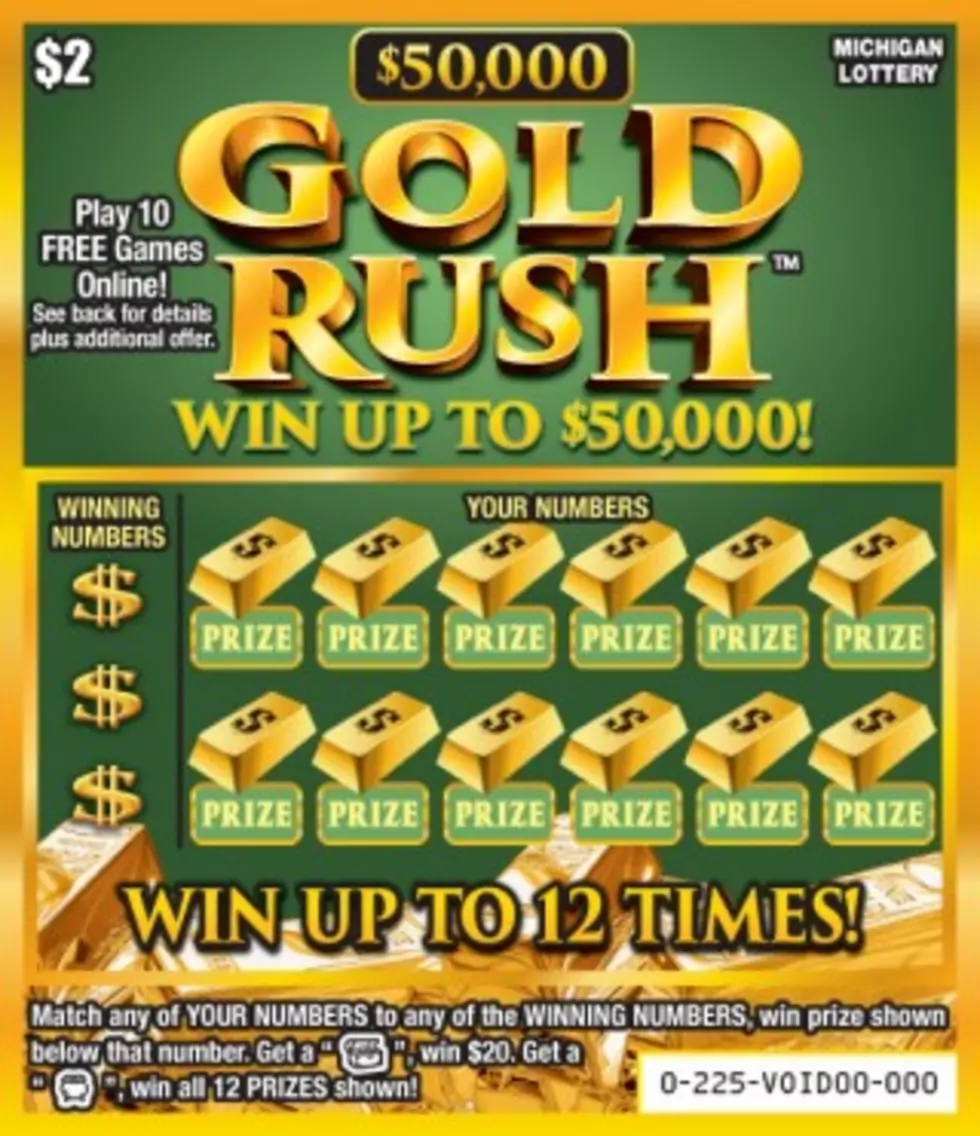 Score 'Gold Rush' Tickets From The Michigan Lottery In June