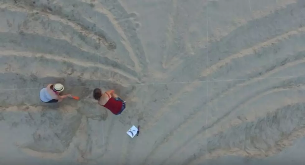 Amazing Sand Art in South Haven, Michigan