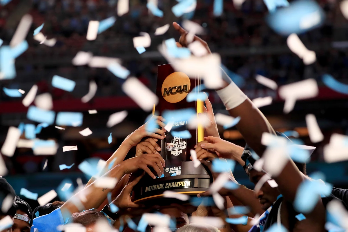 NCAA Men's Basketball Championship Trophy In Kalamazoo Friday