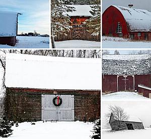 These Peaceful Photos of Snow-Covered Michigan Barns Are Just What We Need Right Now