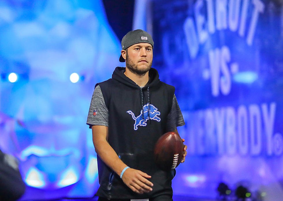 Lions QB Matthew Stafford Nominated For Rooney Sportsmanship Award