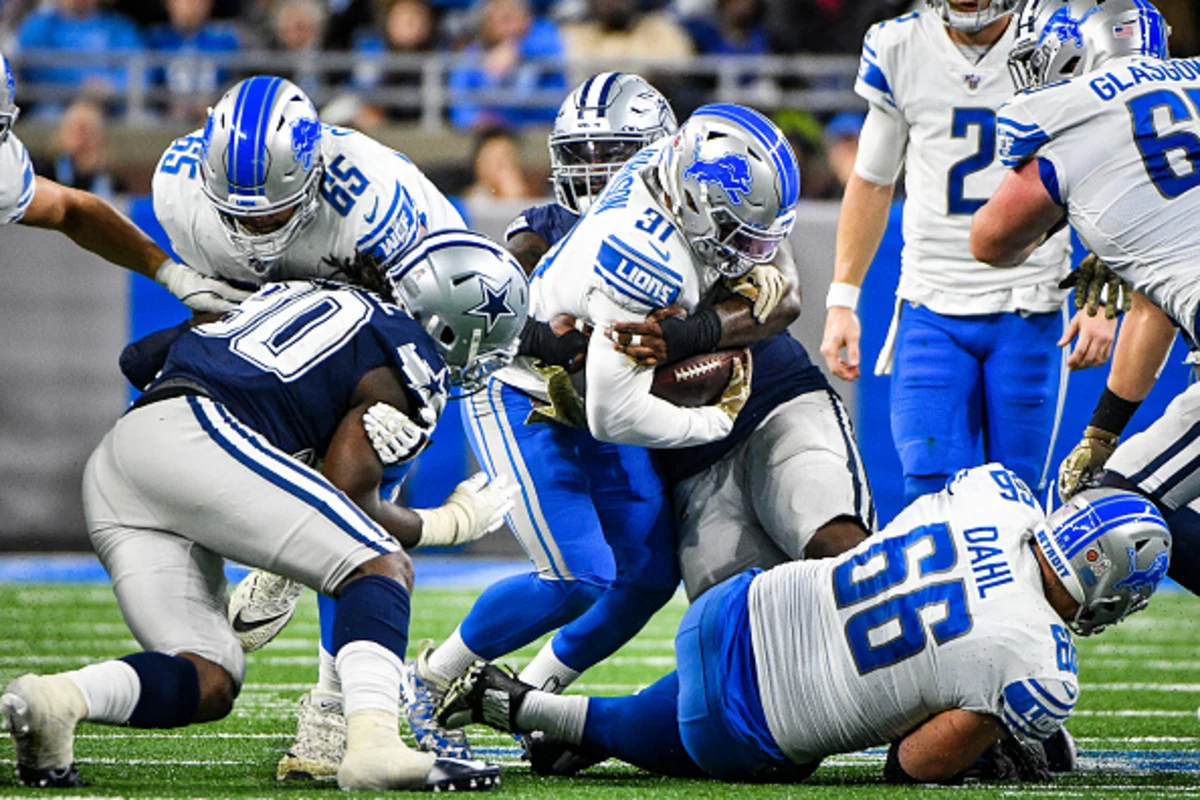 The Detroit Lions Did Something Very Rare In Sunday's Game