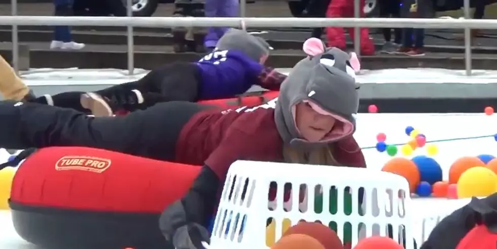 Gobble Up Winter: Play Human Hungry Hungry Hippos on Ice