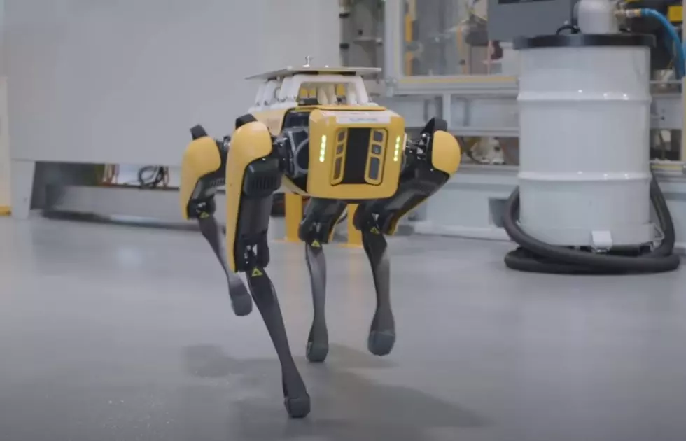 Michigan Ford Factory Robot Dog Could Detect COVID-19
