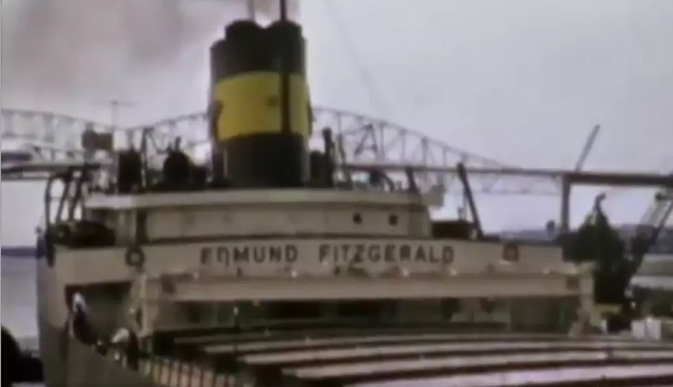 VIDEO: Edmond Fitzgerald Passes Through Michigan’s Soo Locks