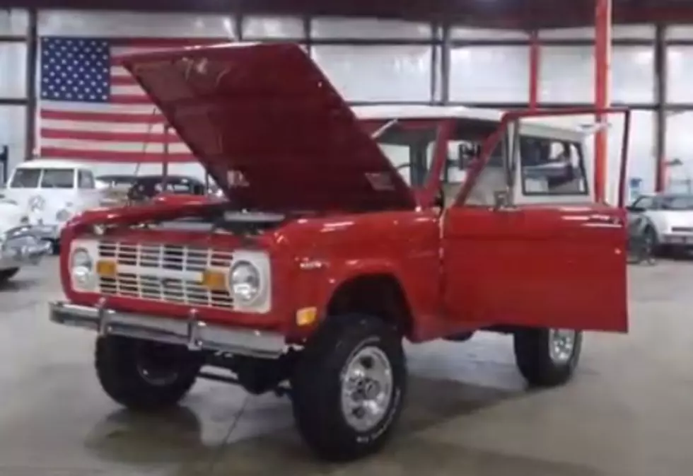 This Highly Restored Classic 1969 Ford Bronco is Cherry