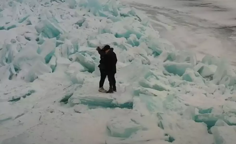 A Pure Michigan Proposal: On Blue Ice in the Straits of Mackinac