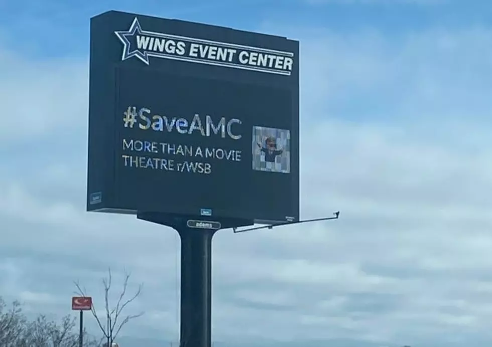 WallStreetBets #SaveAMC Billboard Up In Kalamazoo