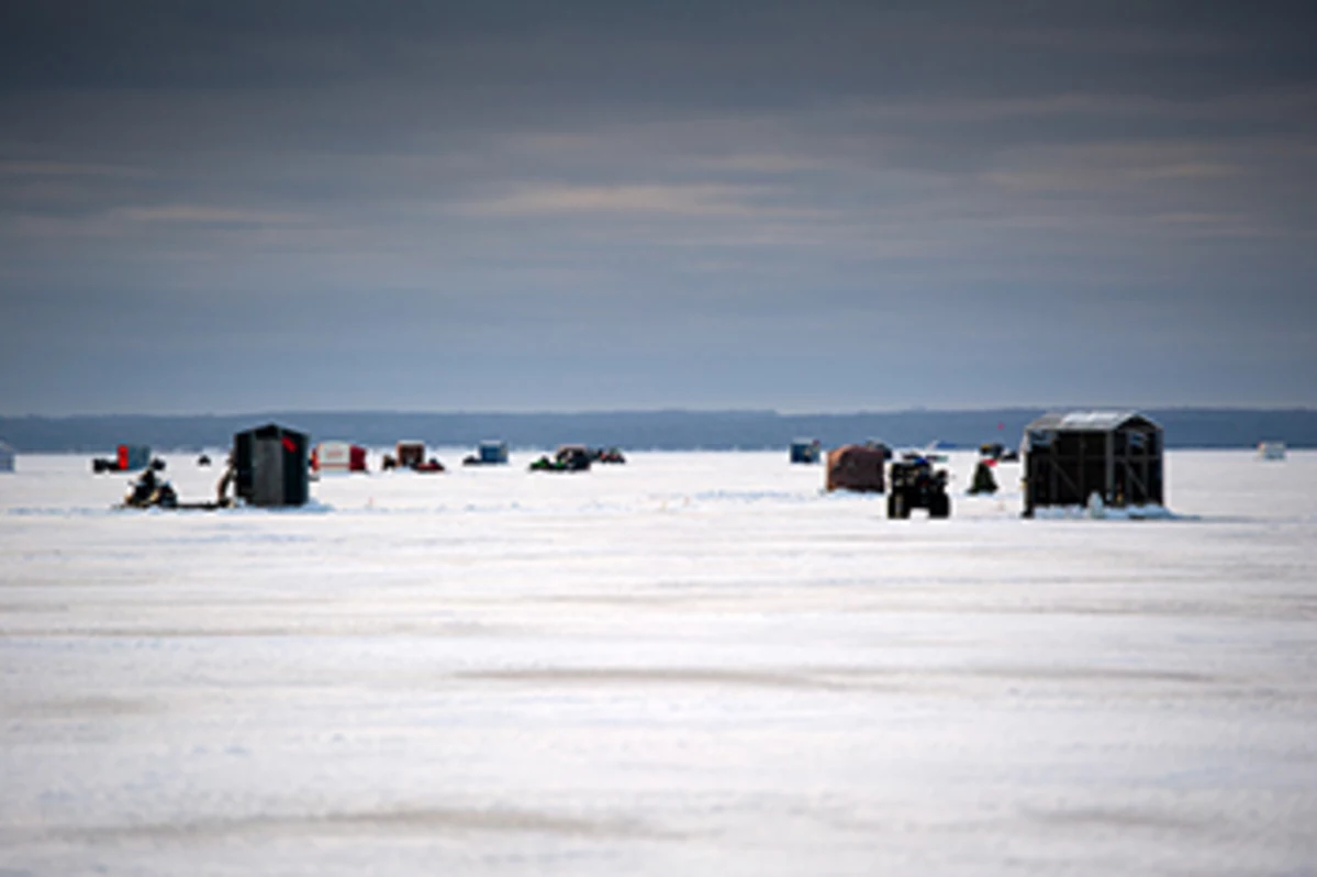 No Fish Story It's Time to Bring in the Ice Fishing Shanty