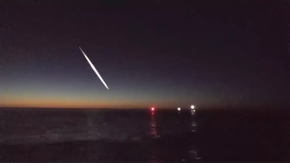 An Incredible Meteor Streaked Across Lake Michigan And Was Captured on This St Joseph Earthcam