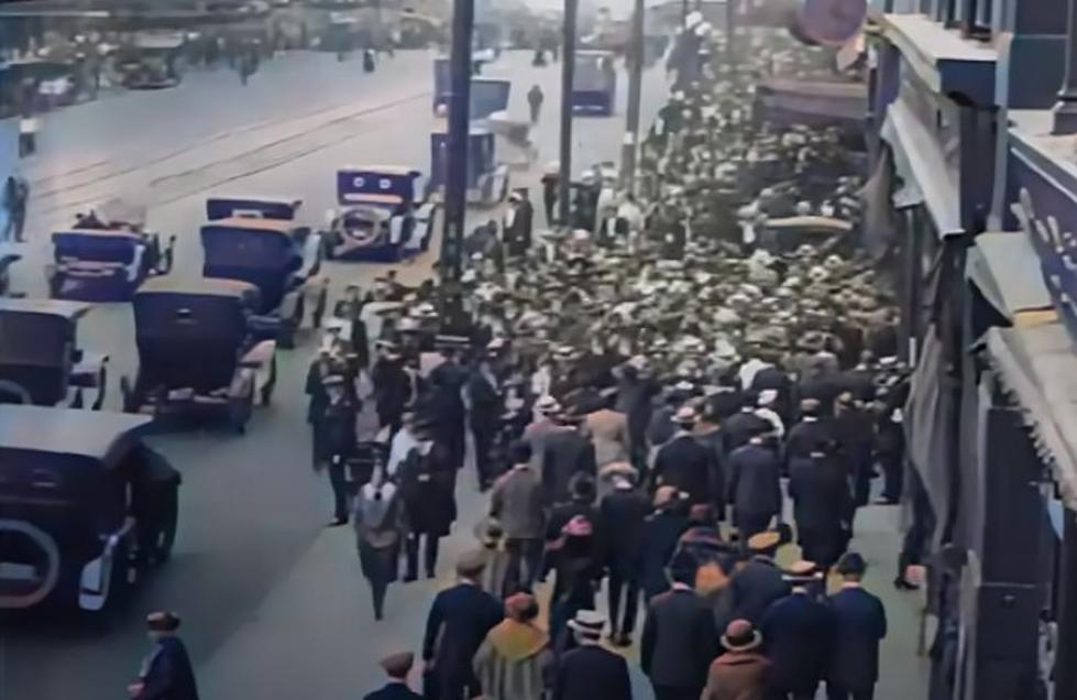 1920s Detroit Comes to Life in AI Enhanced, Colorized Video