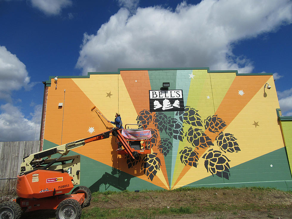 Bell's Bright Mural Focuses How Much Cafe Area Has Been Reborn