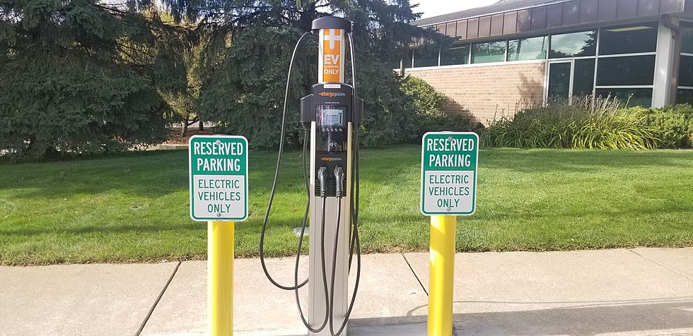 Portage City Hall Installs EV Charging Station