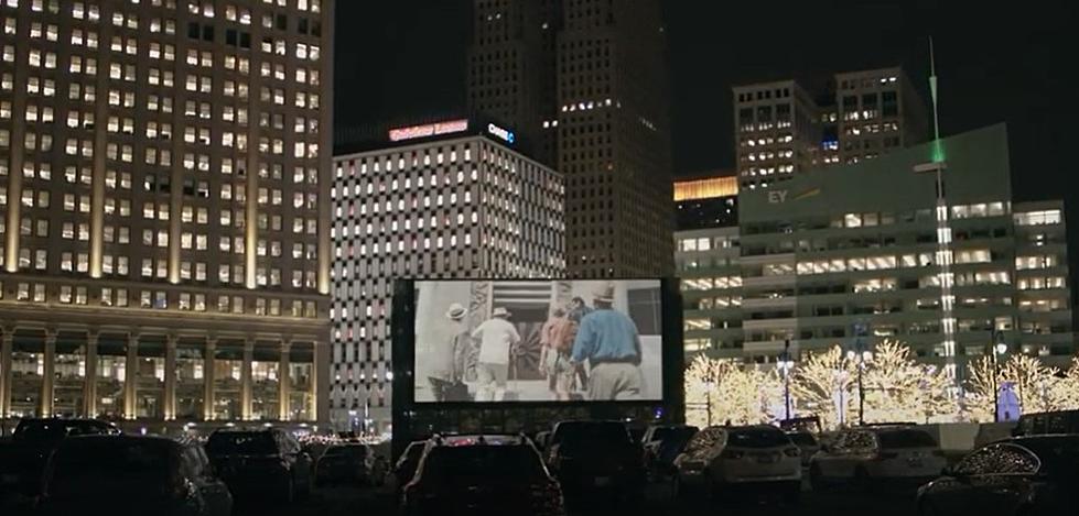 Downtown Detroit Has a Drive-In Movie Theater that is Open all Winter