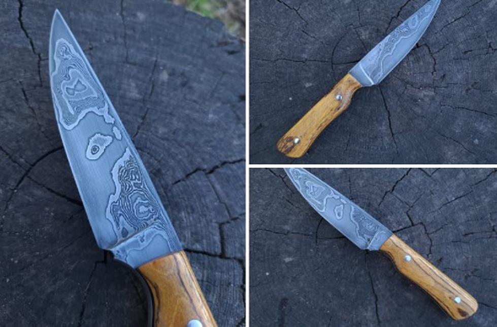 This Michigan Man Forges Custom Knives from Mackinac Bridge Steel