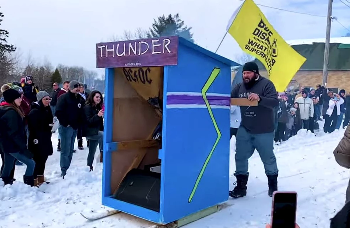 Trenary, Michigan Home of The Annual Winter Outhouse Races