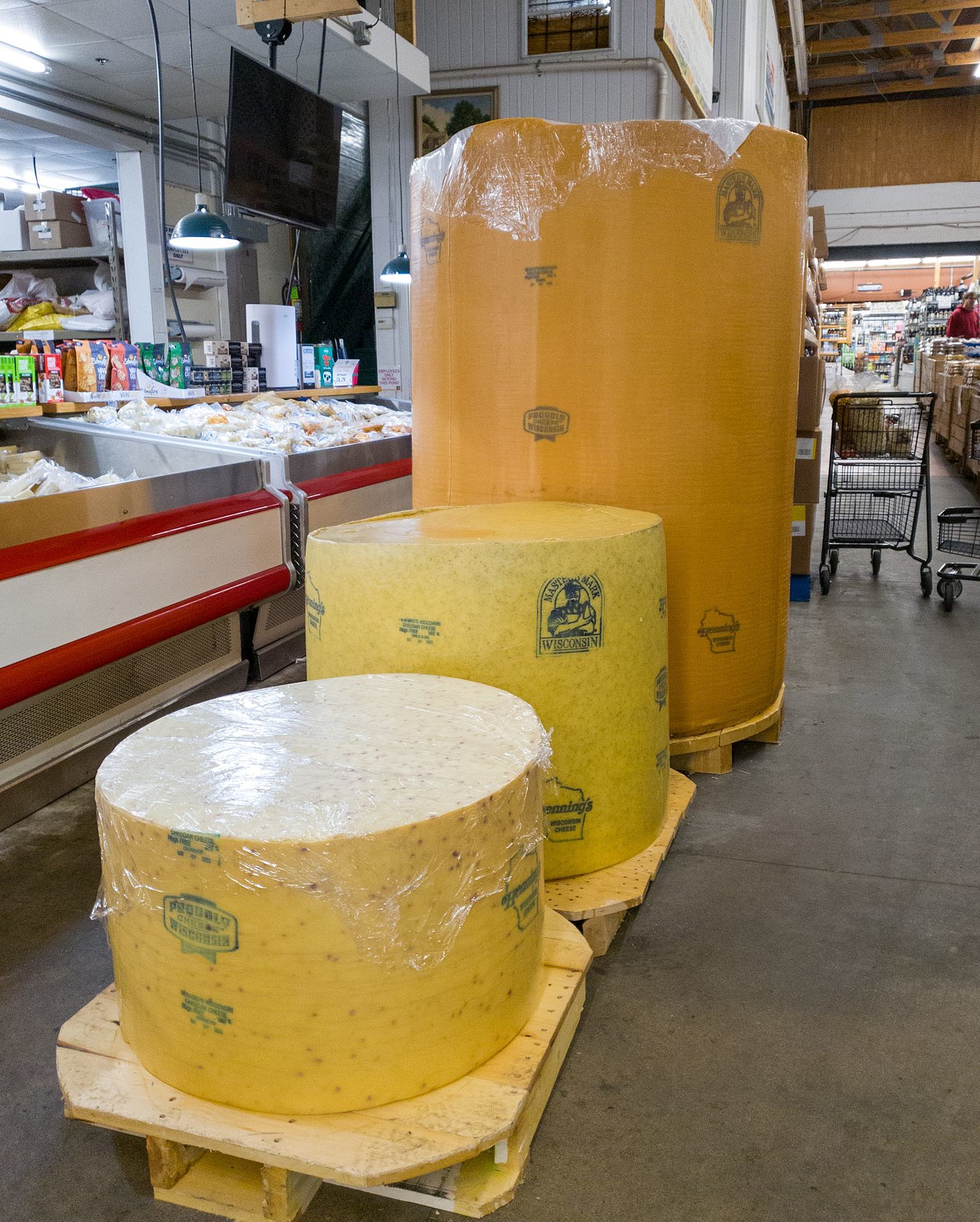 This is What $35,000 Worth of Cheese Looks Like