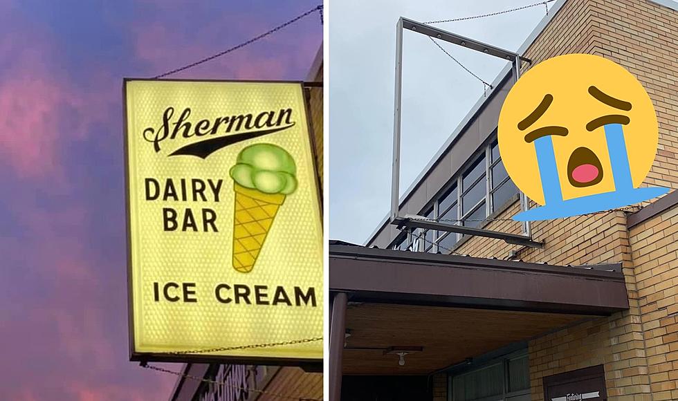 High Winds Destroyed Sherman Dairy Bar&#8217;s Iconic Vintage Sign in South Haven