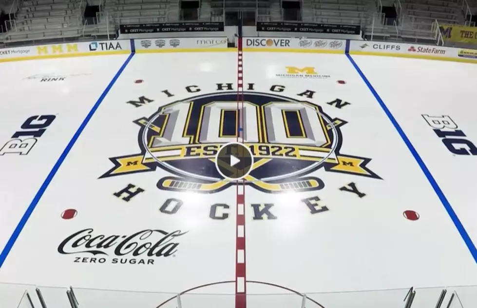 Michigan Hockey Embarks on 100th Season With Special Commemorative Logo