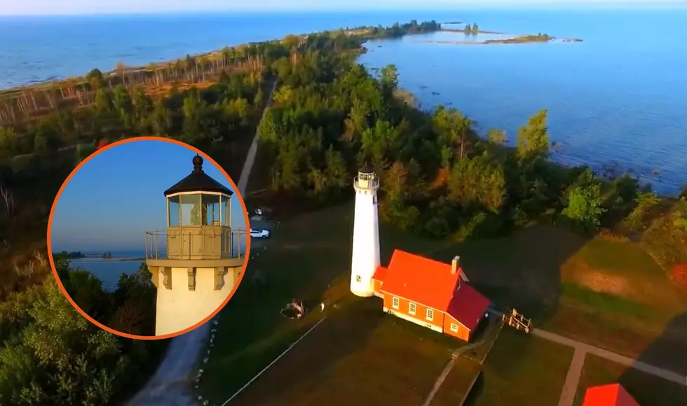 How Michigan&#8217;s Tawas Point Lighthouse Ended Up In The Middle of Its Peninsula