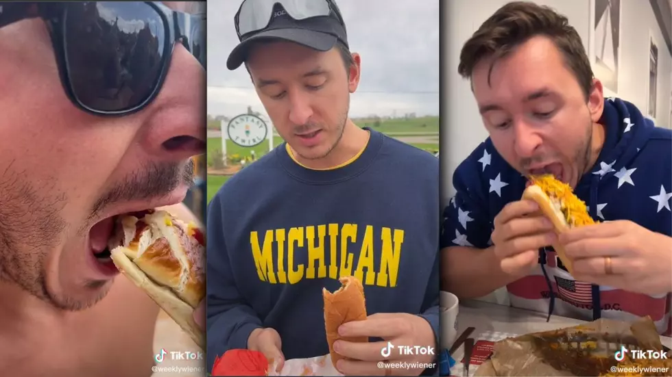 Tik Toker “Weekly Wiener” Reviews Hot Dogs in Michigan and While Traveling