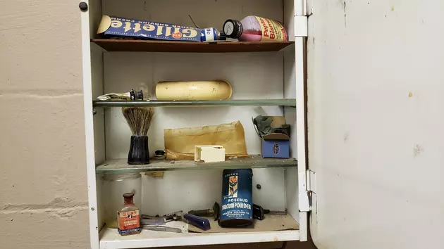 Look What I Found: A Forgotten Medicine Cabinet At Work in Kalamazoo